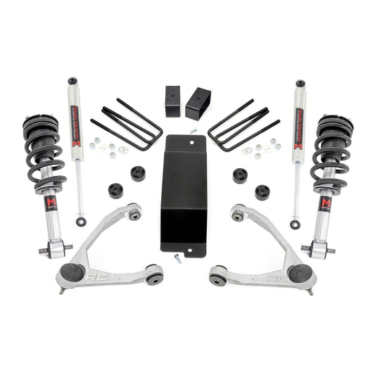 ROUGH COUNTRY 3.5 Inch Lift Kit | UCA | M1 Struts | Chevy/GMC 1500 (07-13) | 27740