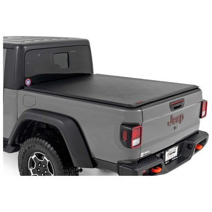 ROUGH COUNTRY Soft Roll Up Bed Cover 5 Bed | Jeep Gladiator JT 4WD (2020-2024) RCS42620500