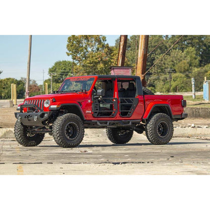 ROUGH COUNTRY Tubular Doors  Front & Rear Jeep Gladiator JT (20-24)/Wrangler JL (18-24) RCS10619