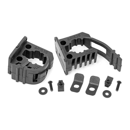 ROUGH COUNTRY Rubber Molle Panel Clamp Kit Universal | 5/8" - 1 3/8" | 2-Clamps RCS99067