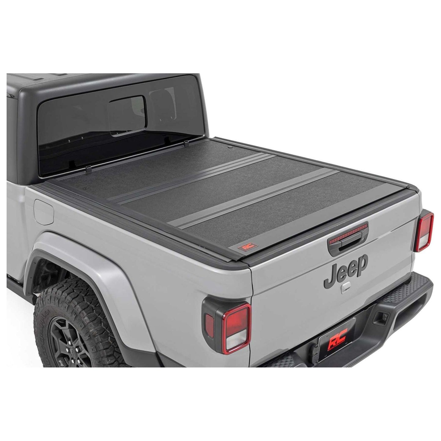 ROUGH COUNTRY Hard Low Profile Bed Cover 5' Bed | Jeep Gladiator JT 4WD (2020-2024) RCS47620500B