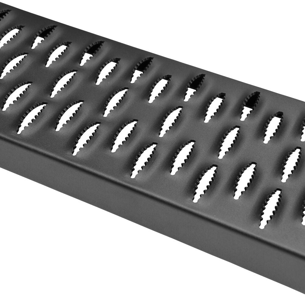Westin Grate Steps Running Boards Textured Black ((BRKT SOLD SEP) 27-74735
