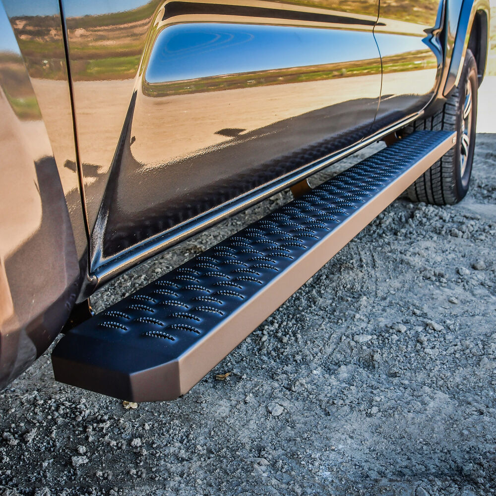 Westin Grate Steps Running Boards Textured Black ((BRKT SOLD SEP) 27-74735
