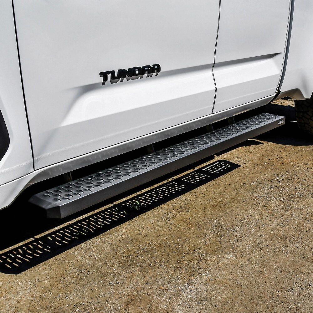 Westin Grate Steps Running Boards Textured Black ((BRKT SOLD SEP) 27-74735