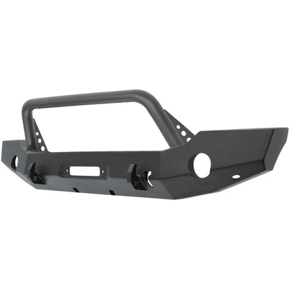 Westin WJ2 Full Width Front Bumper With Bull Bar Textured Black for 2018-C Jeep Wrangler JL / Gladiator JT - 59-80115