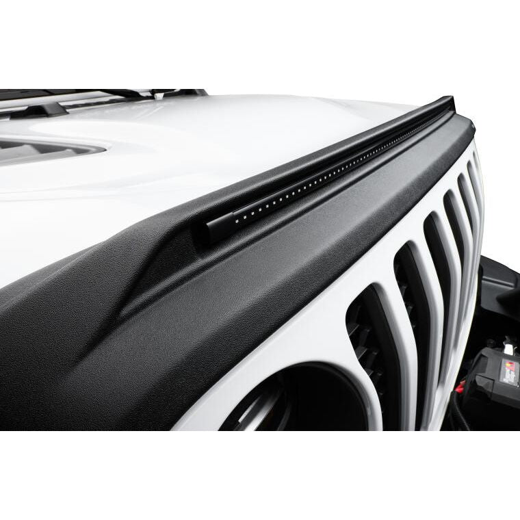 Aeroskin LightShield Pro Hood Shield (Black) for 2018-C Jeep Wrangler JL / JT 953156