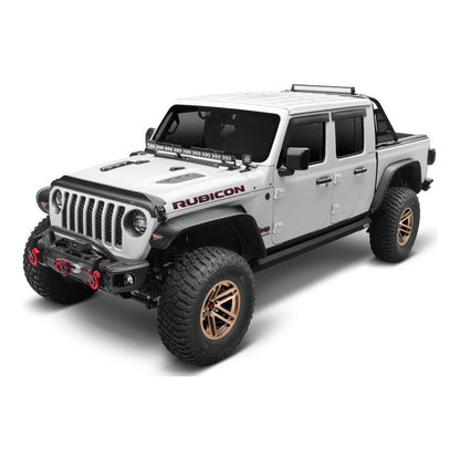 Aeroskin LightShield Pro Hood Shield (Black) for 2018-C Jeep Wrangler JL / JT 953156