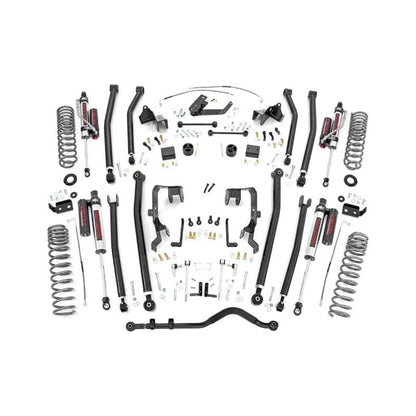Rough Country 4" Lift Kit Long Arm for 2007-2011 JK