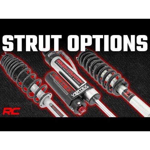 Rough Country M1 Adjustable Leveling Struts - 0-2" - Ford F-150 4WD (2014-C)