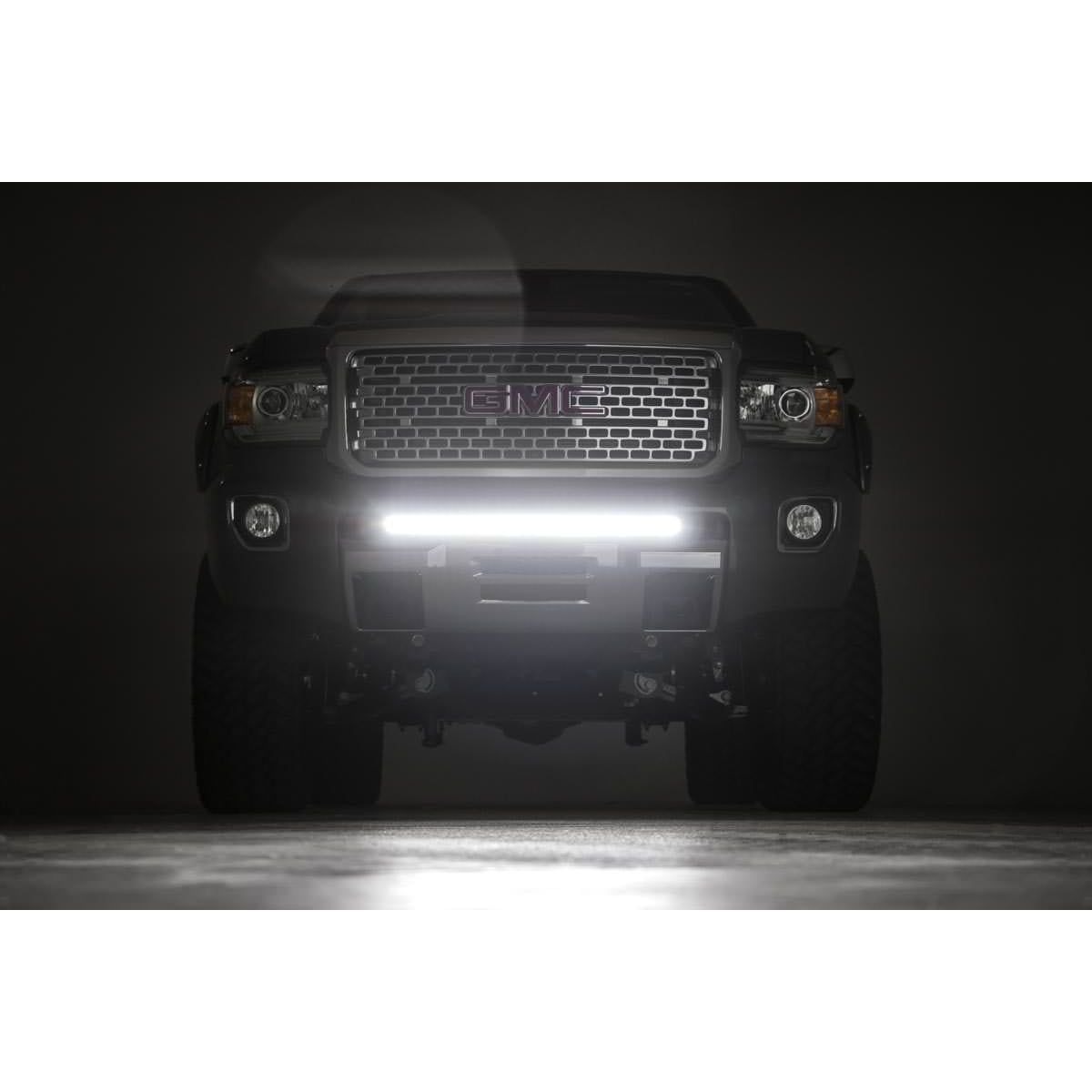 ROUGH COUNTRY LED Light Mount | Bumper | 30" | Chevy/GMC Canyon/Colorado 2WD/4WD (15-22) | 70536