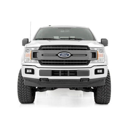ROUGH COUNTRY 10 Inch Black Series LED Light Bar | Slim Line| Pair | 70410ABL