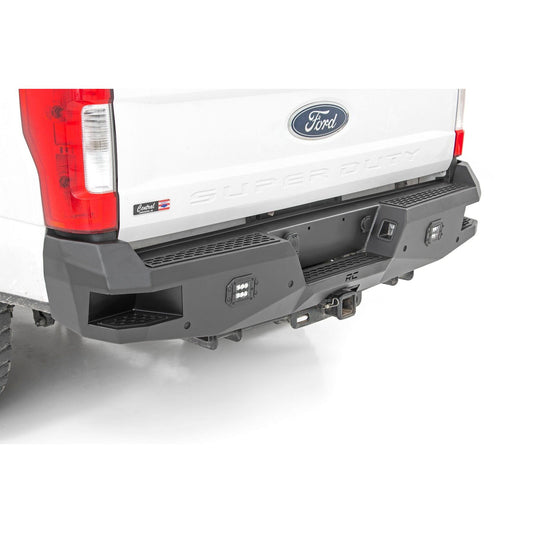 ROUGH COUNTRY Rear Bumper | Ford F-250/F-350 Super Duty 2WD/4WD (2017-2022) | 10788