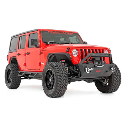 ROUGH COUNTRY 3.5 Inch Lift Kit | Adj Lower | FR D/S | Jeep Wrangler Unlimited 4WD (24-25) | 91530