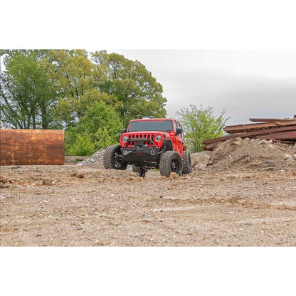 ROUGH COUNTRY 3.5 Inch Lift Kit | Adj Lower | FR D/S | Jeep Wrangler Unlimited 4WD (24-25) | 91530