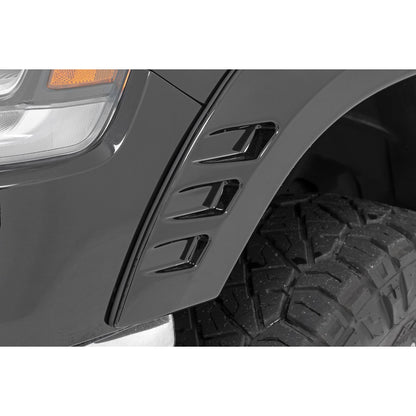 ROUGH COUNTRY Pocket Fender Flares | PAJ Quartz Gray | Ram 1500 2WD/4WD (2019-2024) | F-D319201-PAJ