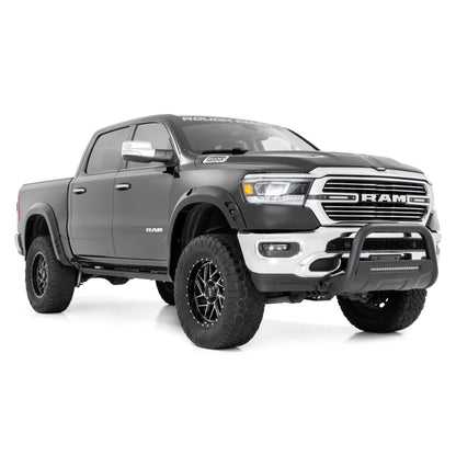 ROUGH COUNTRY Fender Flares | SF1 | PXQ Black | Ram 1500 2WD/4WD (2019-2024) | F-D319201-PXQ