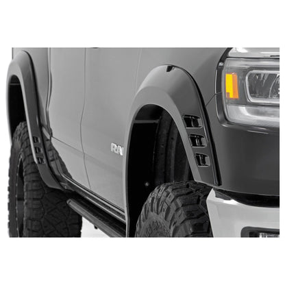 Rough Country DX8 | Black Fender Flares I F-D319201-DX8