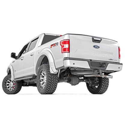 ROUGH COUNTRY Fender Flares | SF1 | Z1 Oxford White | Ford F-150 2WD/4WD (2018-2020) | F-F318201-Z1
