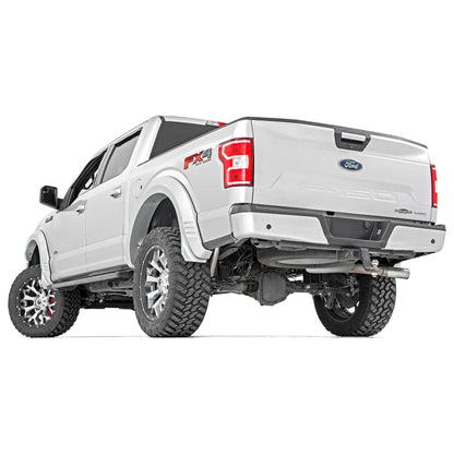 Rough Country E2 | Magma Red Fender Flares I F-F318201-E2