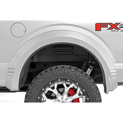 Rough Country UX | Ingot Silver Metallic Fender Flares I F-F315110-UX