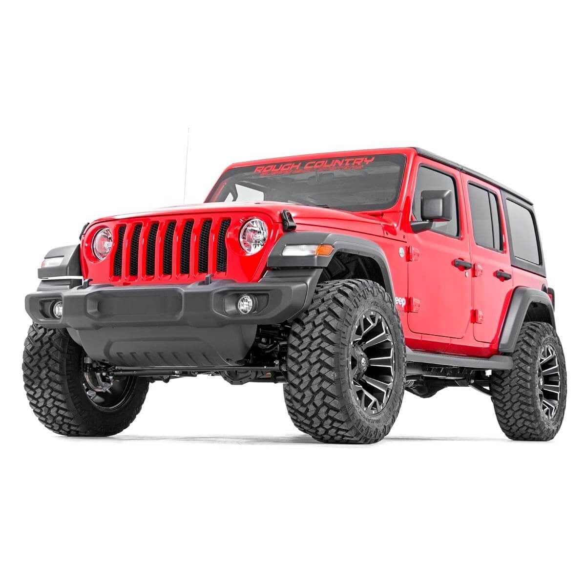 ROUGH COUNTRY 2.5 Inch Lift Kit | Coils | M1R | Jeep Wrangler JL 4WD (2018-2023) | 91344