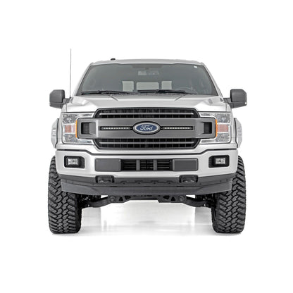ROUGH COUNTRY Fender Flares | SF1 | YZ Oxford White | Ford F-150 2WD/4WD (2018-2020) | F-F318201-YZ