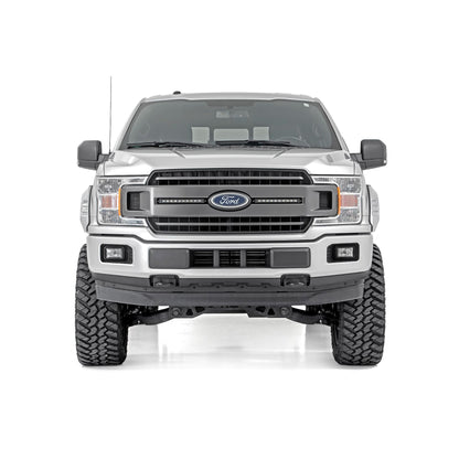 ROUGH COUNTRY Fender Flares | SF1 | Z1 Oxford White | Ford F-150 2WD/4WD (2018-2020) | F-F318201-Z1