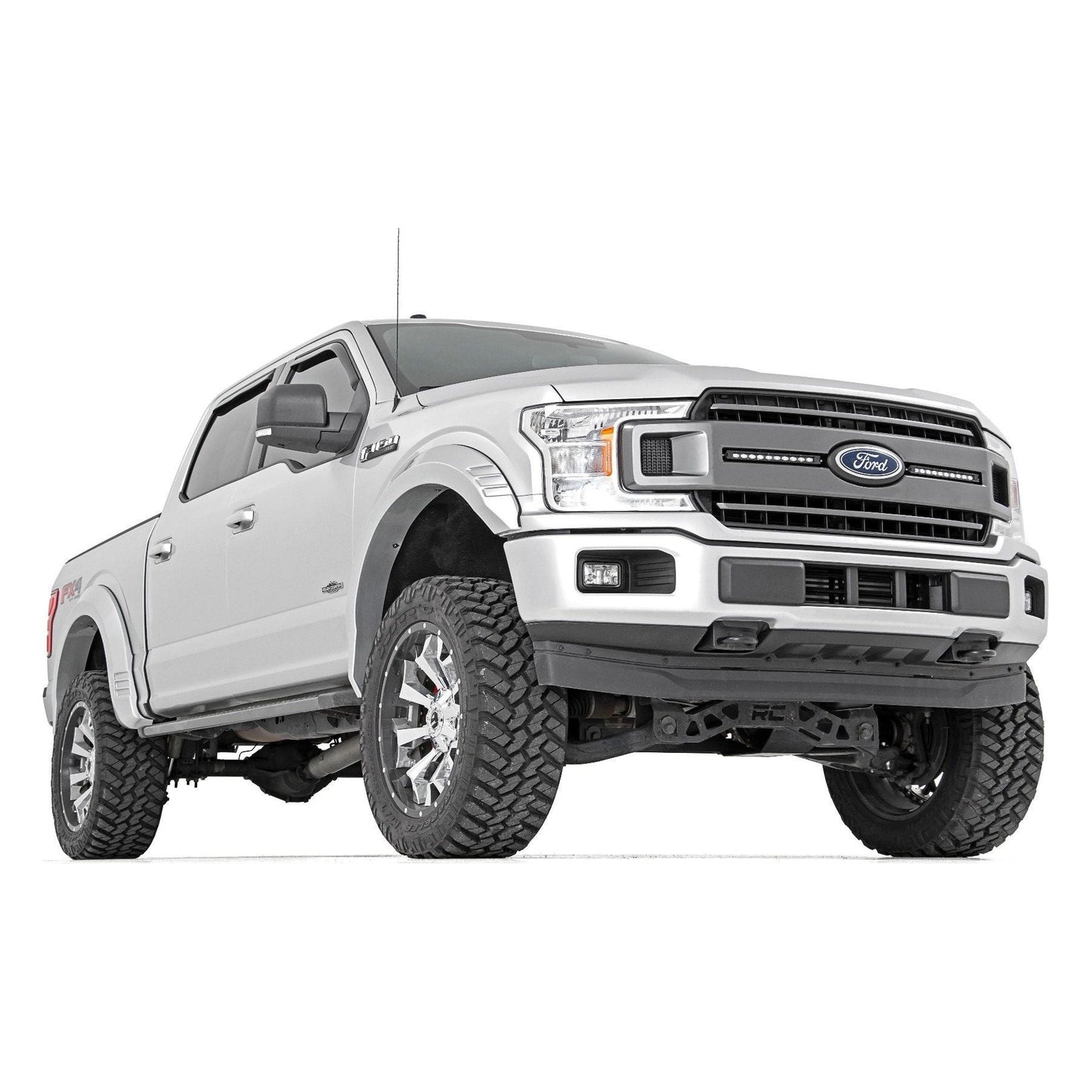 Rough Country UX | Ingot Silver Metallic Fender Flares I F-F315110-UX