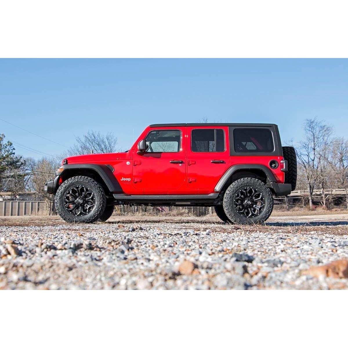 ROUGH COUNTRY 2.5 Inch Lift Kit | Coils | M1R | Jeep Wrangler Unlimited 4WD (2018-2023) | 67744
