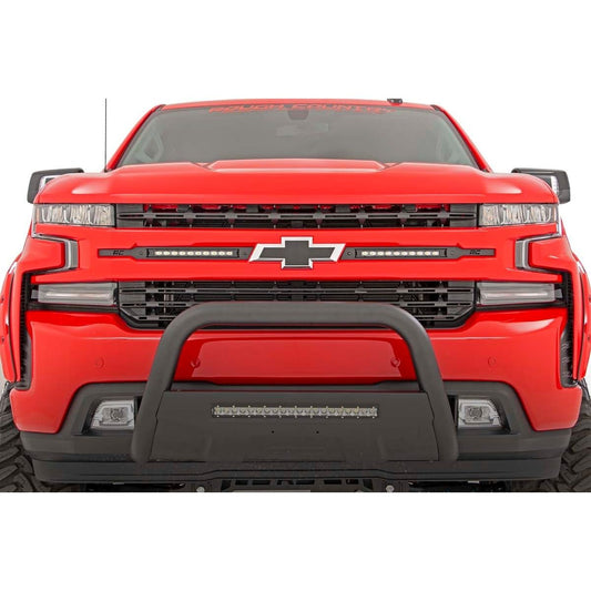 ROUGH COUNTRY 10 Inch Black Series LED Light Bar | Slim Line| Pair | 70410ABL