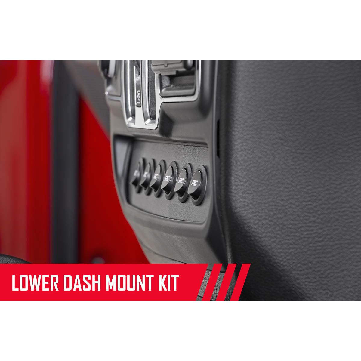 ROUGH COUNTRY MLC-6 | Muliple Light Controller | Lower Dash | Jeep Wrangler JL/Wrangler Unlimited (18-25) | 70964