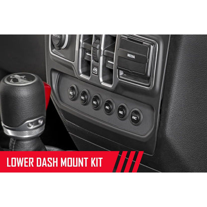ROUGH COUNTRY MLC-6 | Muliple Light Controller | Lower Dash | Jeep Wrangler JL/Wrangler Unlimited (18-25) | 70964