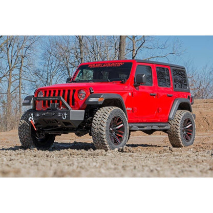 ROUGH COUNTRY 3.5 Inch Lift Kit | C/A Drop | FR D/S | M1R | Jeep Wrangler Unlimited Rubicon (18-23) | 69044