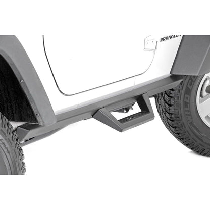 ROUGH COUNTRY Contoured Drop Steps | 2 Door | Jeep Wrangler JK 4WD (2007-2018) | 90763
