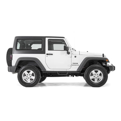 ROUGH COUNTRY Contoured Drop Steps | 2 Door | Jeep Wrangler JK 4WD (2007-2018) | 90763