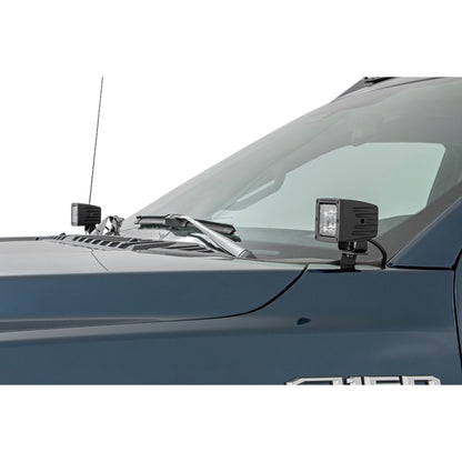 ROUGH COUNTRY LED Light Kit | Ditch Mount | 2" Spectrum Pair | Spot | Ford F-150 (15-25)/F-150 Lightning (22-25)  | 82028