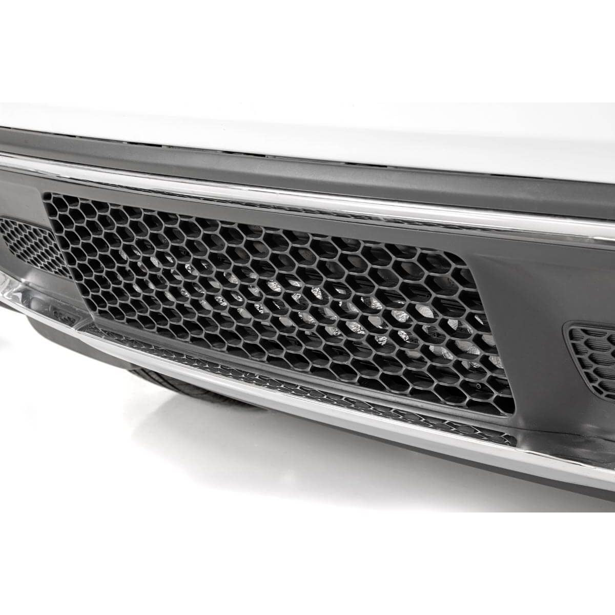 ROUGH COUNTRY LED Light Kit | Bumper Mount | 20" Chrome Dual Row | Amber DRL | Jeep Grand Cherokee WK2 (11-20) | 70776