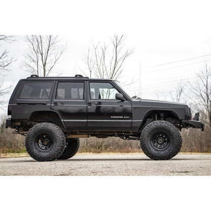ROUGH COUNTRY Lower Door Armor | 4 Door | Jeep Cherokee XJ 2WD/4WD (1984-2001) | 10582