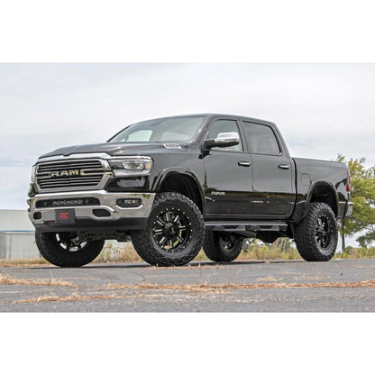 ROUGH COUNTRY LED Light Kit | Bumper Mount | 20" Chrome Dual Row | White DRL | Ram 1500 (19-24) | 70780