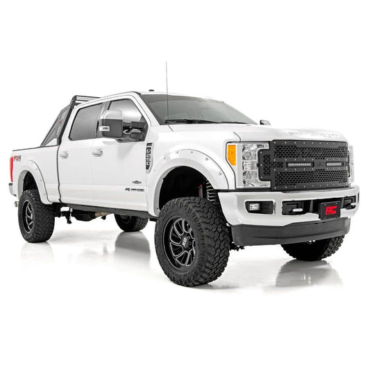 ROUGH COUNTRY Vertex 2.5 Adjustable Front Shocks | 4.5-8" | Ford F-250 Super Duty (05-25) | 699004