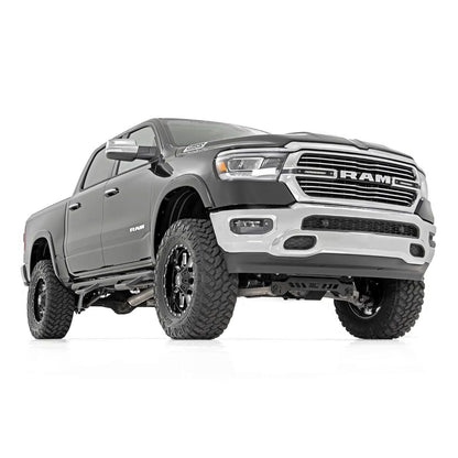 ROUGH COUNTRY Dual 6in LED Grille Kit | Chrome Slimline | Ram 1500 2WD/4WD (2019-2024) | 70784