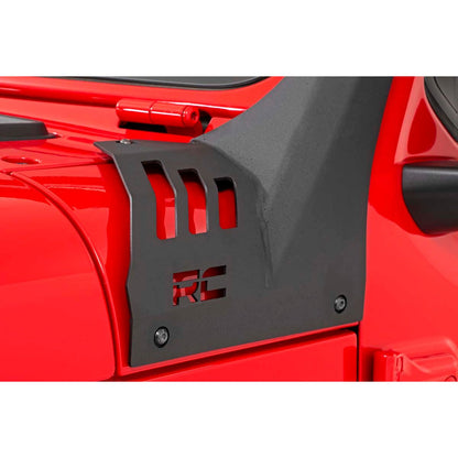 ROUGH COUNTRY LED Light Kit | Windshield | 50" BLK Single Row | WHT DRL | Jeep Gladiator JT/Wrangler JL (18-25) | 70066