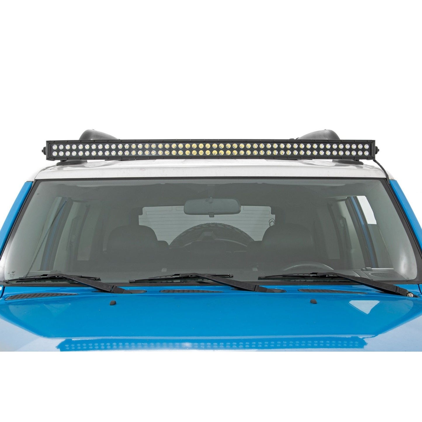 ROUGH COUNTRY 50 Inch Black Series LED Light Bar | Curved | Dual Row | 72950BL