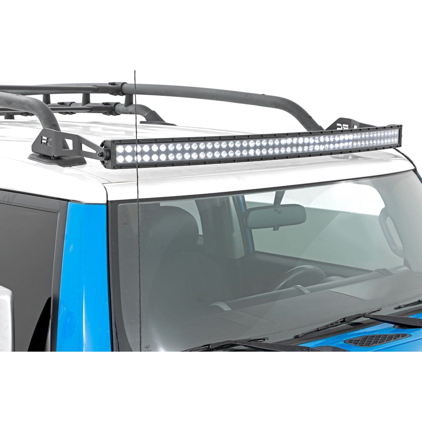ROUGH COUNTRY 50 Inch Black Series LED Light Bar | Curved | Dual Row | 72950BL