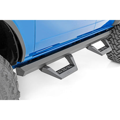 ROUGH COUNTRY SRX2 Adjustable Aluminum Step | Ford Bronco 4WD (2021-2025) | 51029