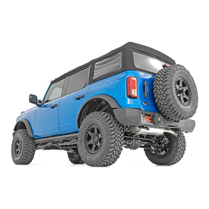 ROUGH COUNTRY SRX2 Adjustable Aluminum Step | Ford Bronco 4WD (2021-2025) | 51029