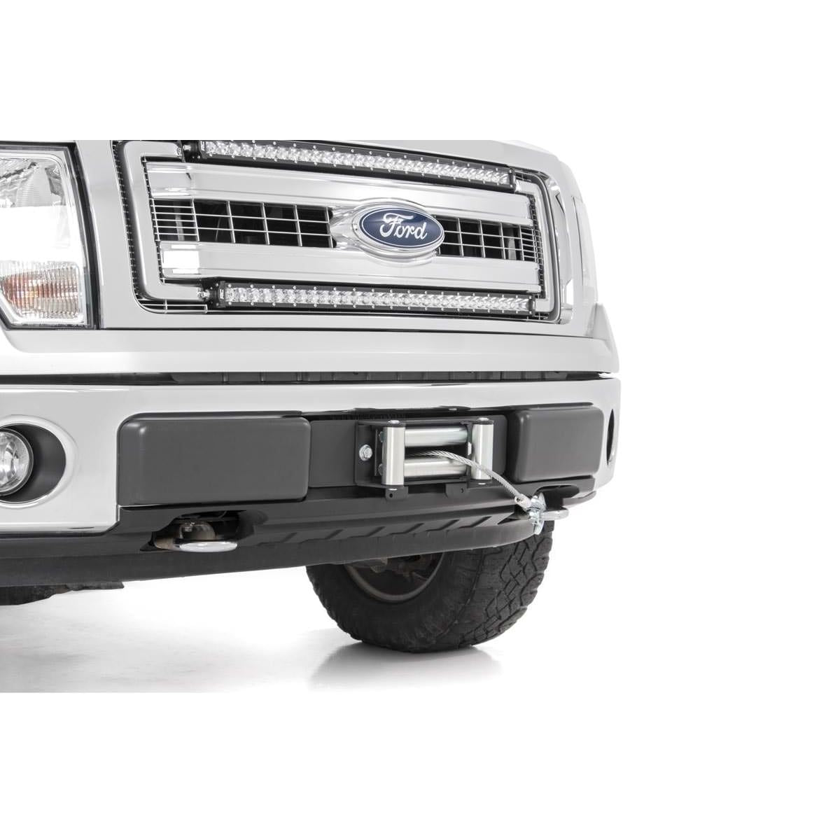 ROUGH COUNTRY Hidden Winch Mounting Plate | Ford F-150 2WD/4WD (2009-2014) | 1010