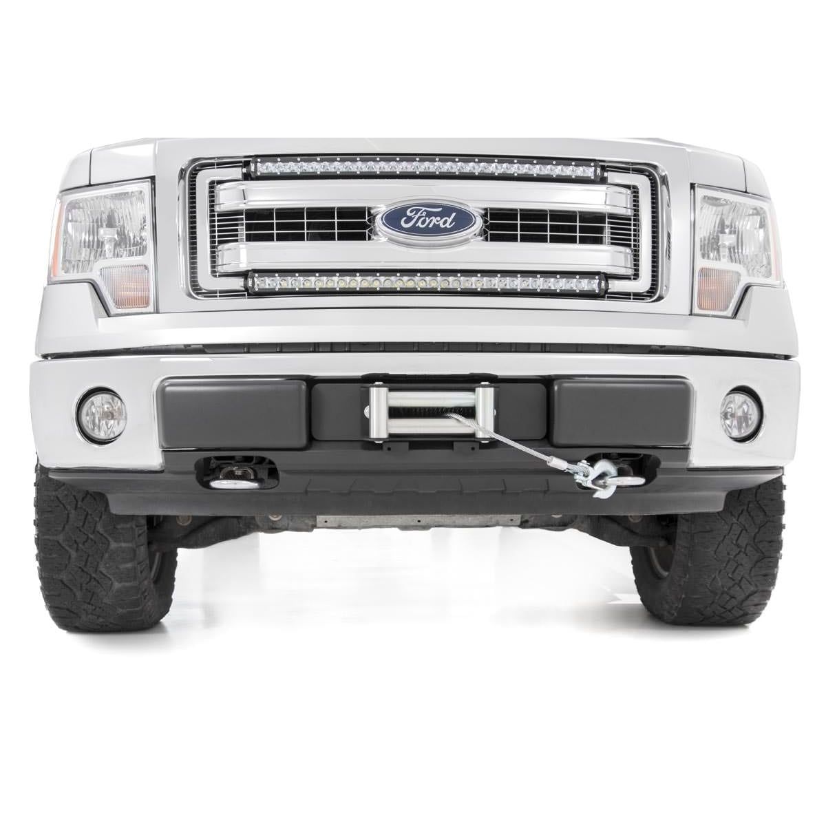 ROUGH COUNTRY Hidden Winch Mounting Plate | Ford F-150 2WD/4WD (2009-2014) | 1010