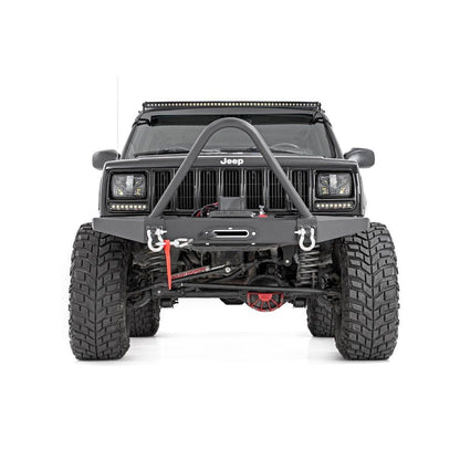 ROUGH COUNTRY Front Winch Bumper | Jeep Cherokee XJ 2WD/4WD (1984-2001) | 10570