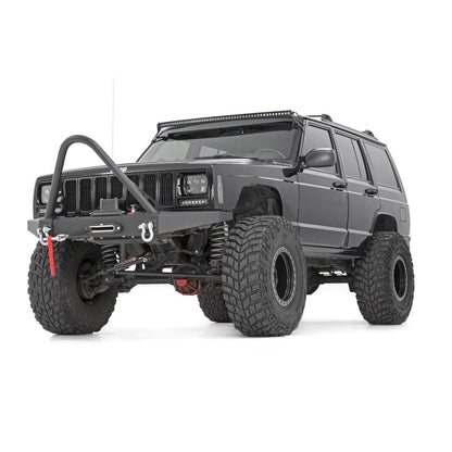 ROUGH COUNTRY Front Winch Bumper | Jeep Cherokee XJ 2WD/4WD (1984-2001) | 10570